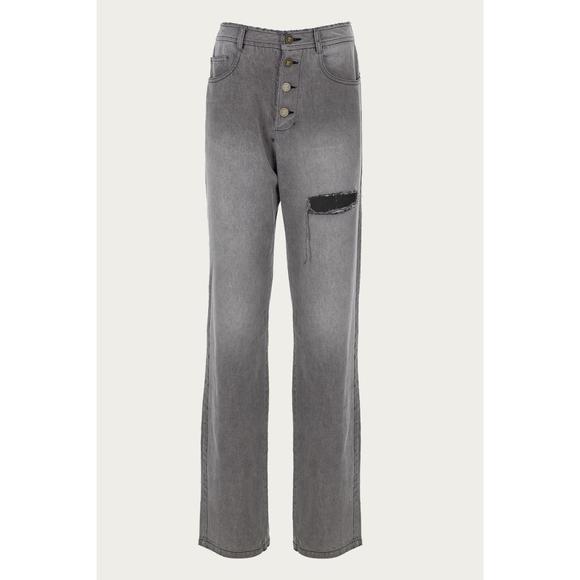 NEW ZEYNEP ARCAY vintage cut denim pants in grey - Picture 2 of 7